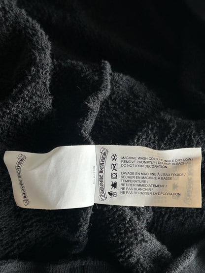 Chrome Hearts Black Cross Jacquard Embroidered Hoodie