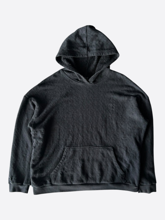 Chrome Hearts Black Cross Jacquard Embroidered Hoodie