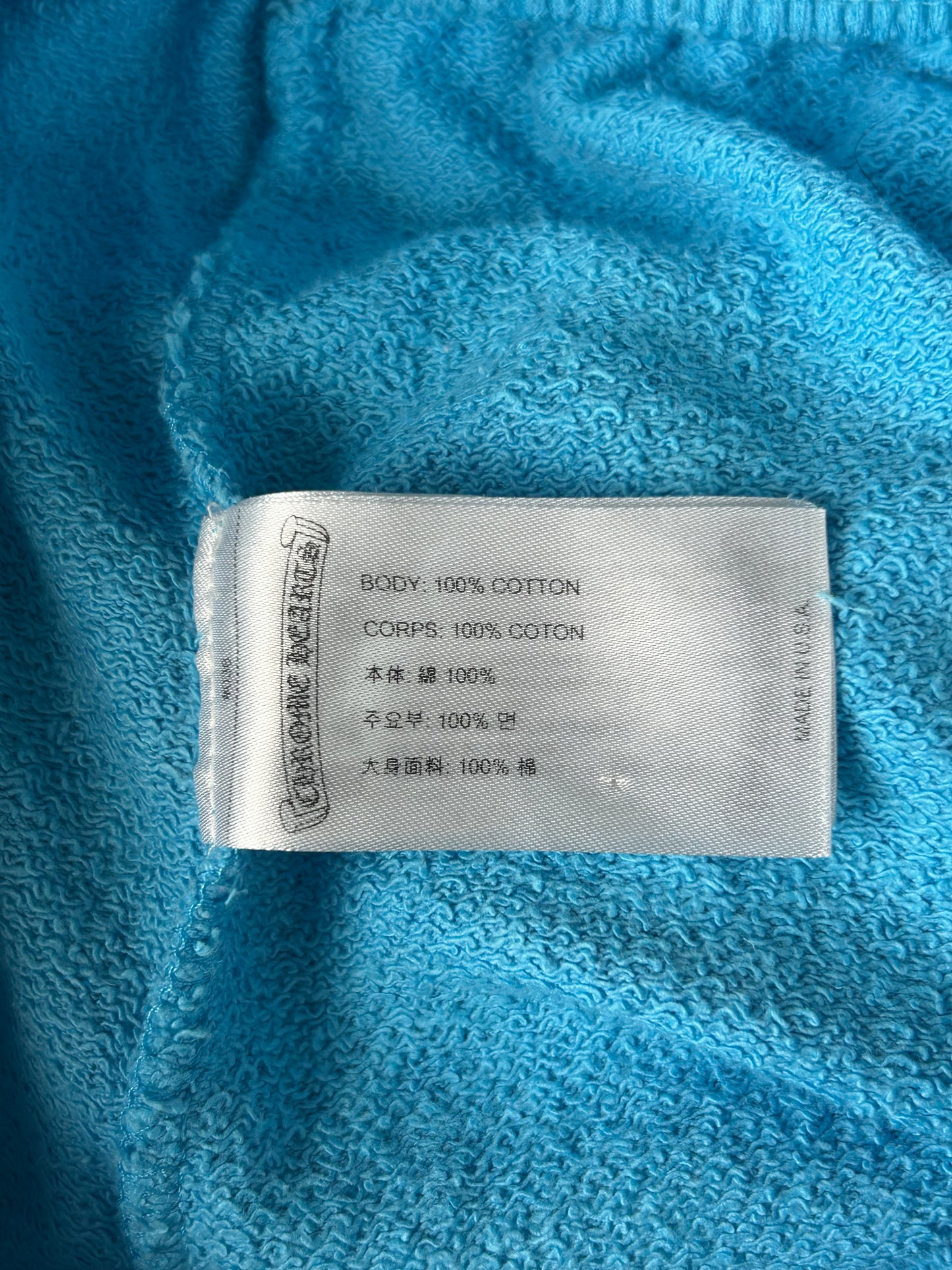 Chrome Hearts Matty Boy Blue Brand New Cargo Shorts