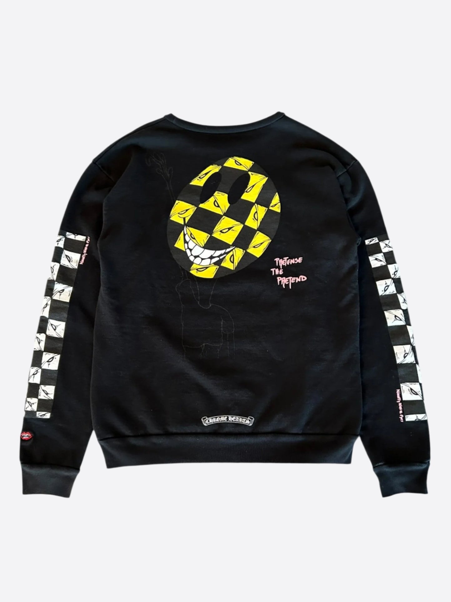 Chrome Hearts Matty Boy Black & Yellow Eyes Sweater