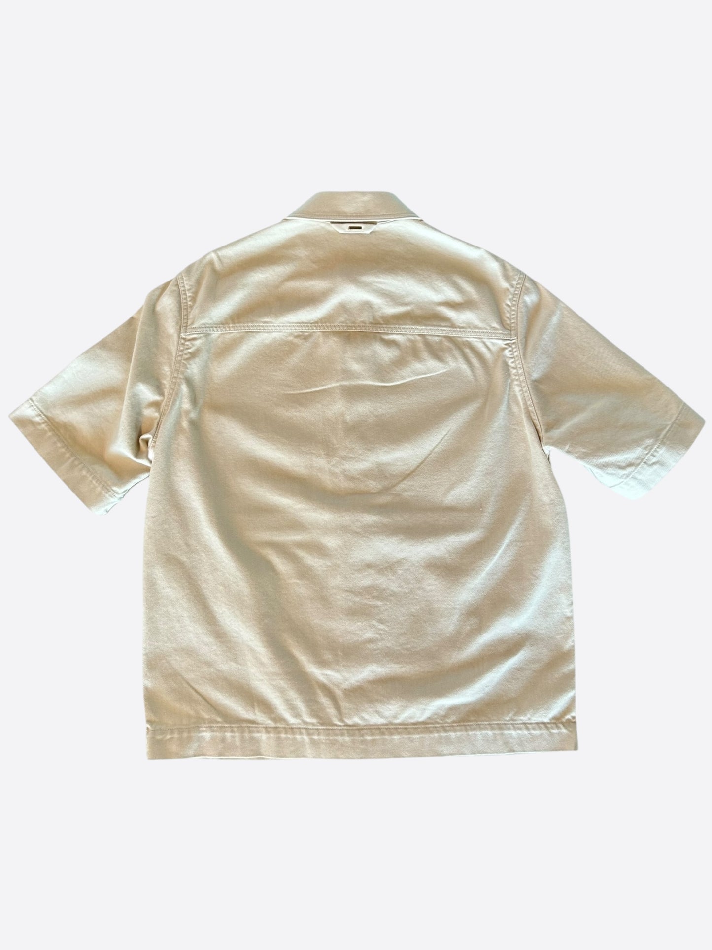 Louis Vuitton Beige Monogram Workwear Shirt