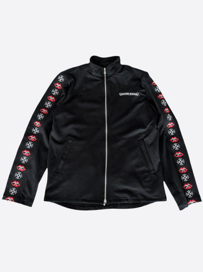 Chrome Hearts Matty Boy Black Chomper Track Jacket