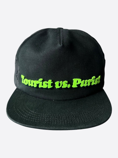 Louis Vuitton Black & Green Tourist Vs. Purist Monogram Hat