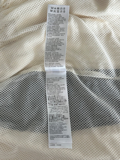 Balenciaga White & Black Embroidered Logo Trackpants