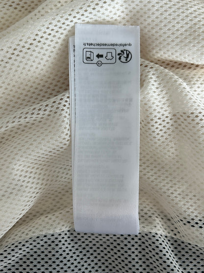 Balenciaga White & Black Embroidered Logo Trackpants