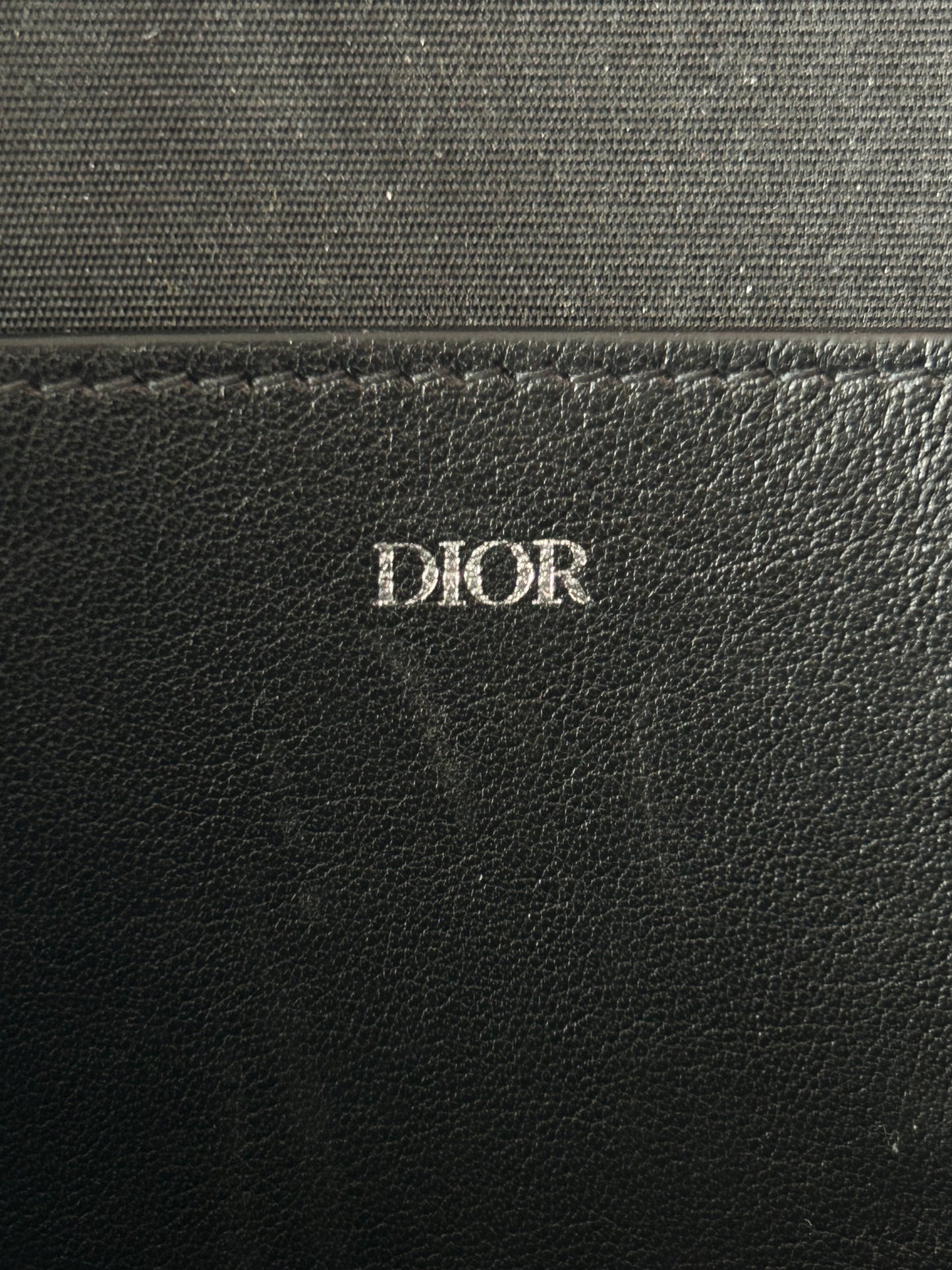 Dior Black Oblique Belt Bag