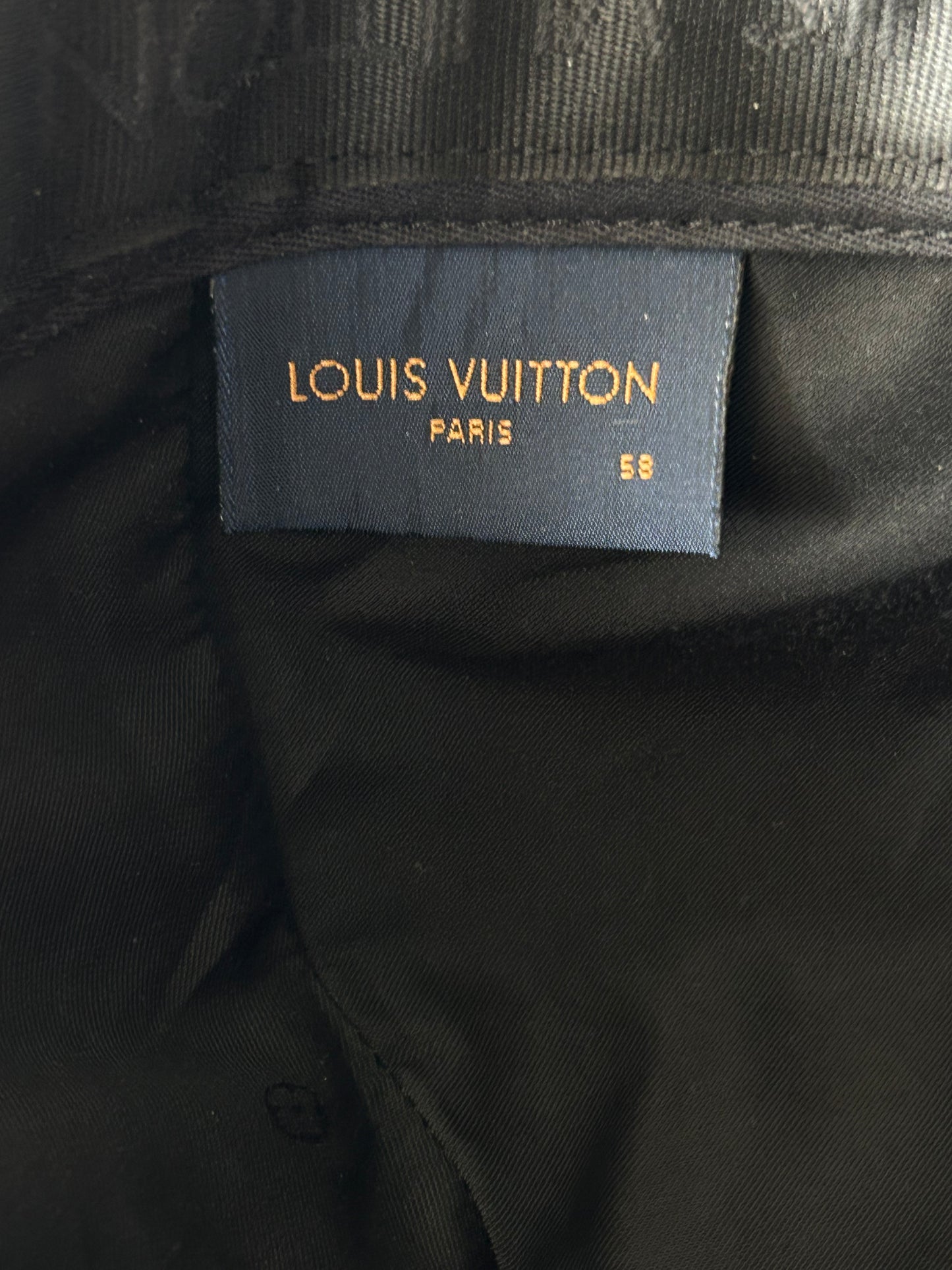 Louis Vuitton Blue Tapestry Hat