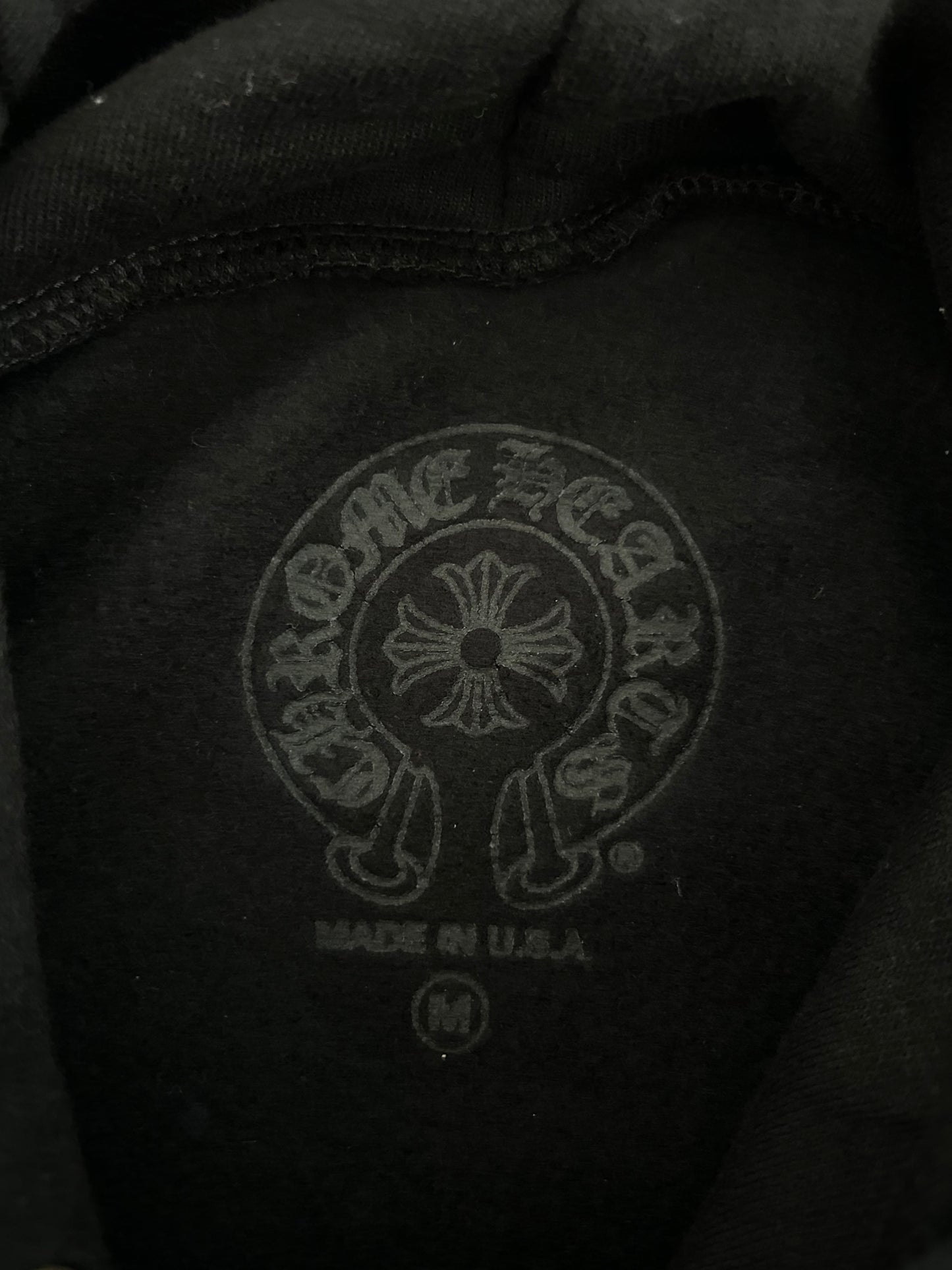 Chrome Hearts Marina Abramovic Black Logo Hoodie