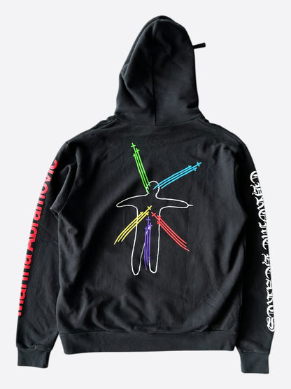 Chrome Hearts Marina Abramovic Black Logo Hoodie