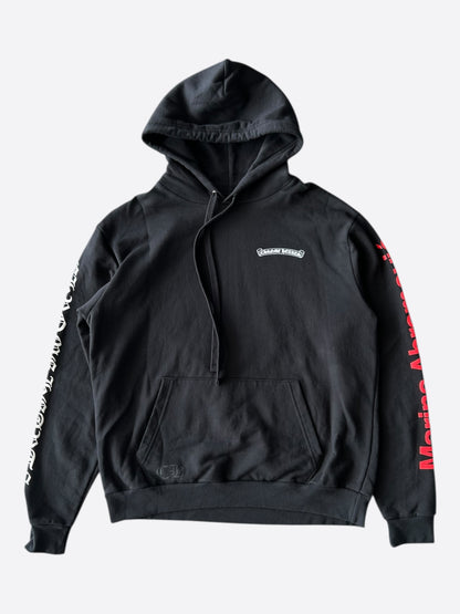 Chrome Hearts Marina Abramovic Black Logo Hoodie