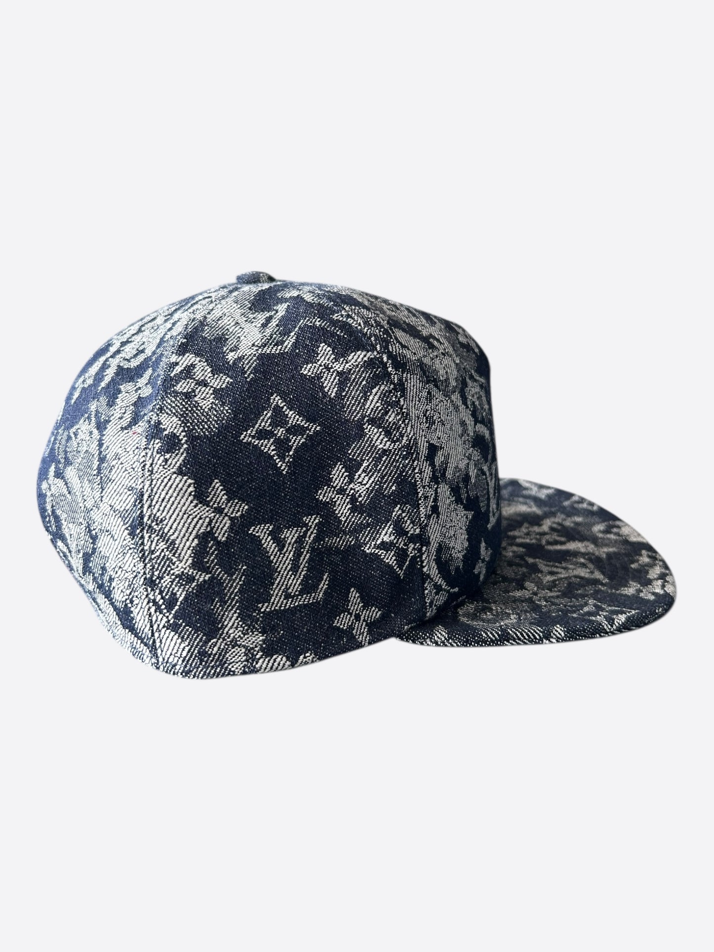 Louis Vuitton Blue Tapestry Hat