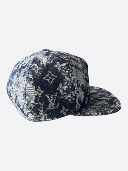Louis Vuitton Blue Tapestry Hat