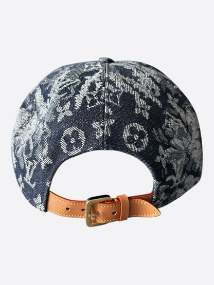 Louis Vuitton Blue Tapestry Hat