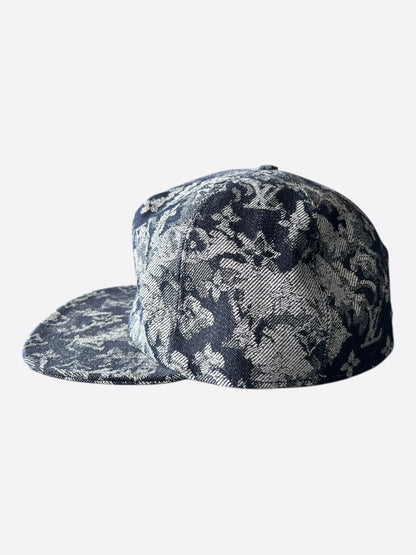Louis Vuitton Blue Tapestry Hat
