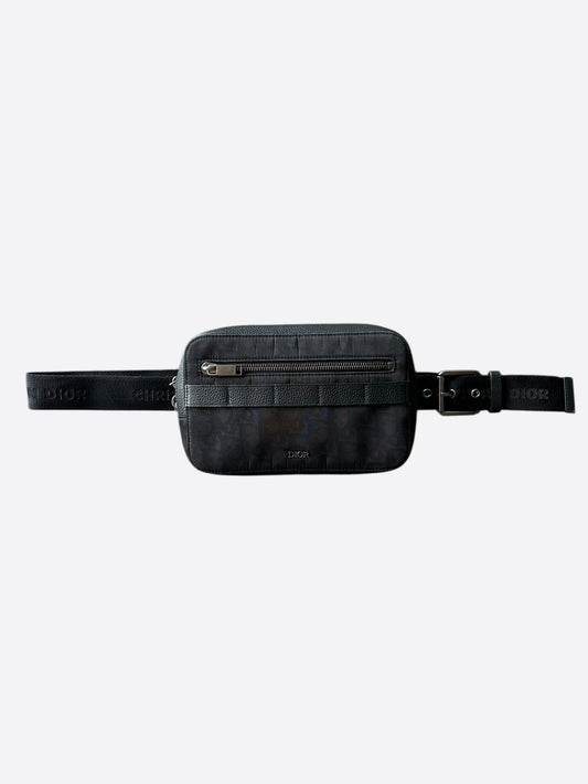 Dior Black Oblique Belt Bag