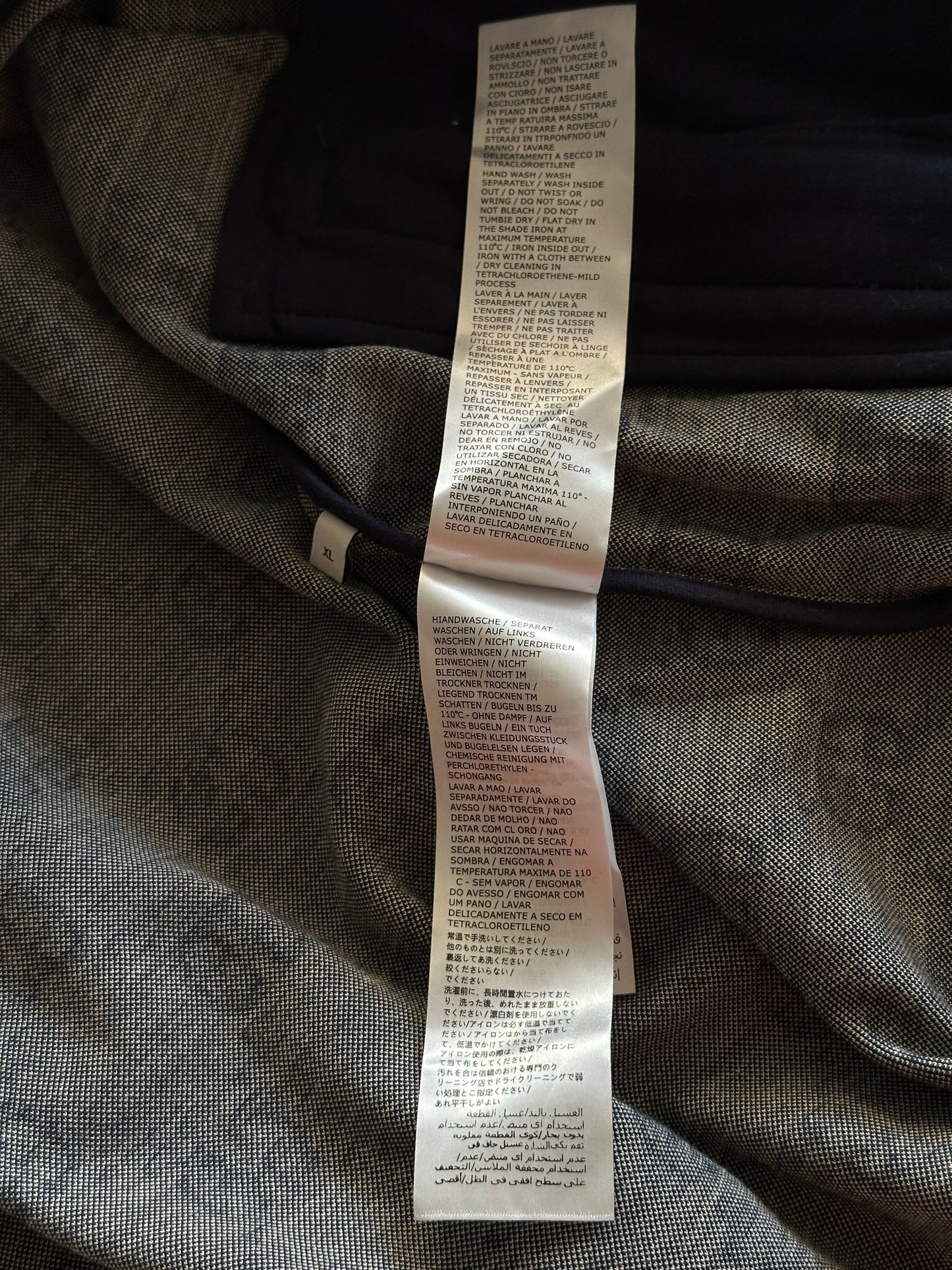 Gucci Blue Monogram Jacquard Track Jacket