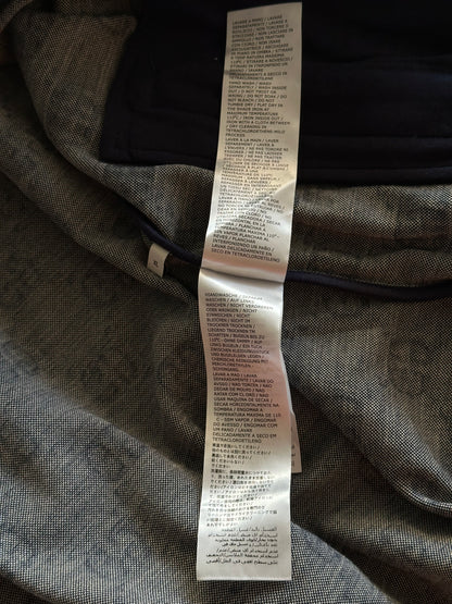 Gucci Blue Monogram Jacquard Track Jacket