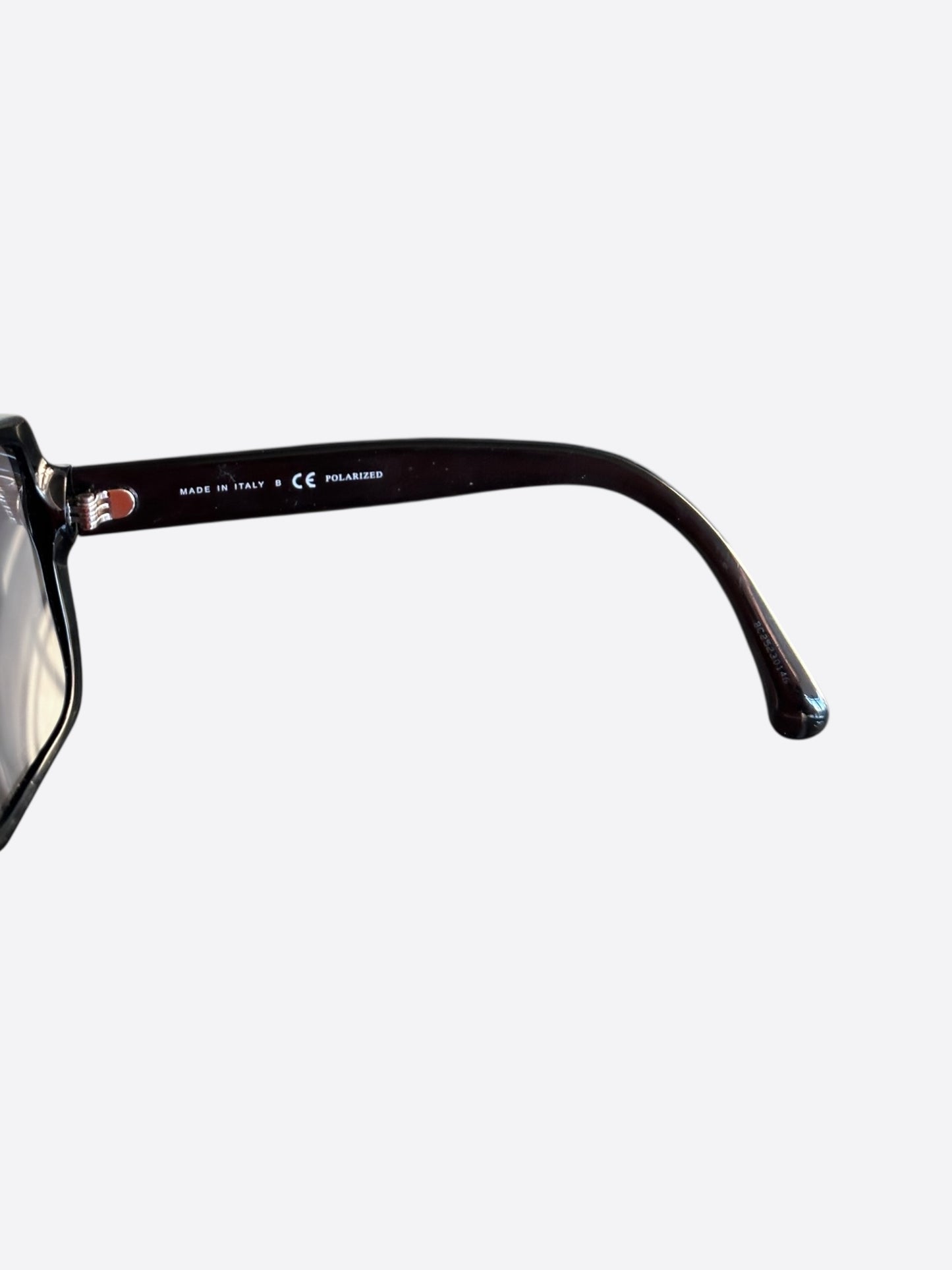 Chanel Black Logo Square Sunglasses