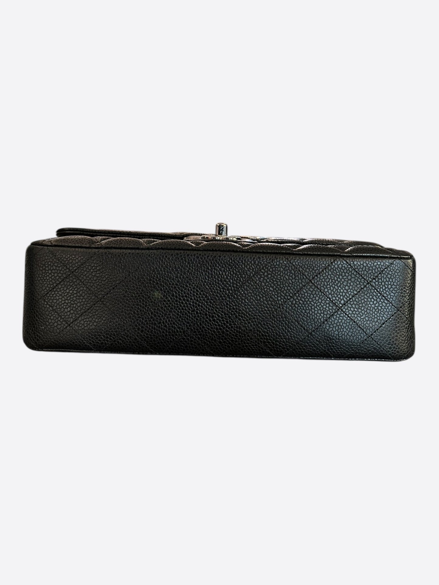 Chanel Black Caviar Quilted Medium Flap Bag