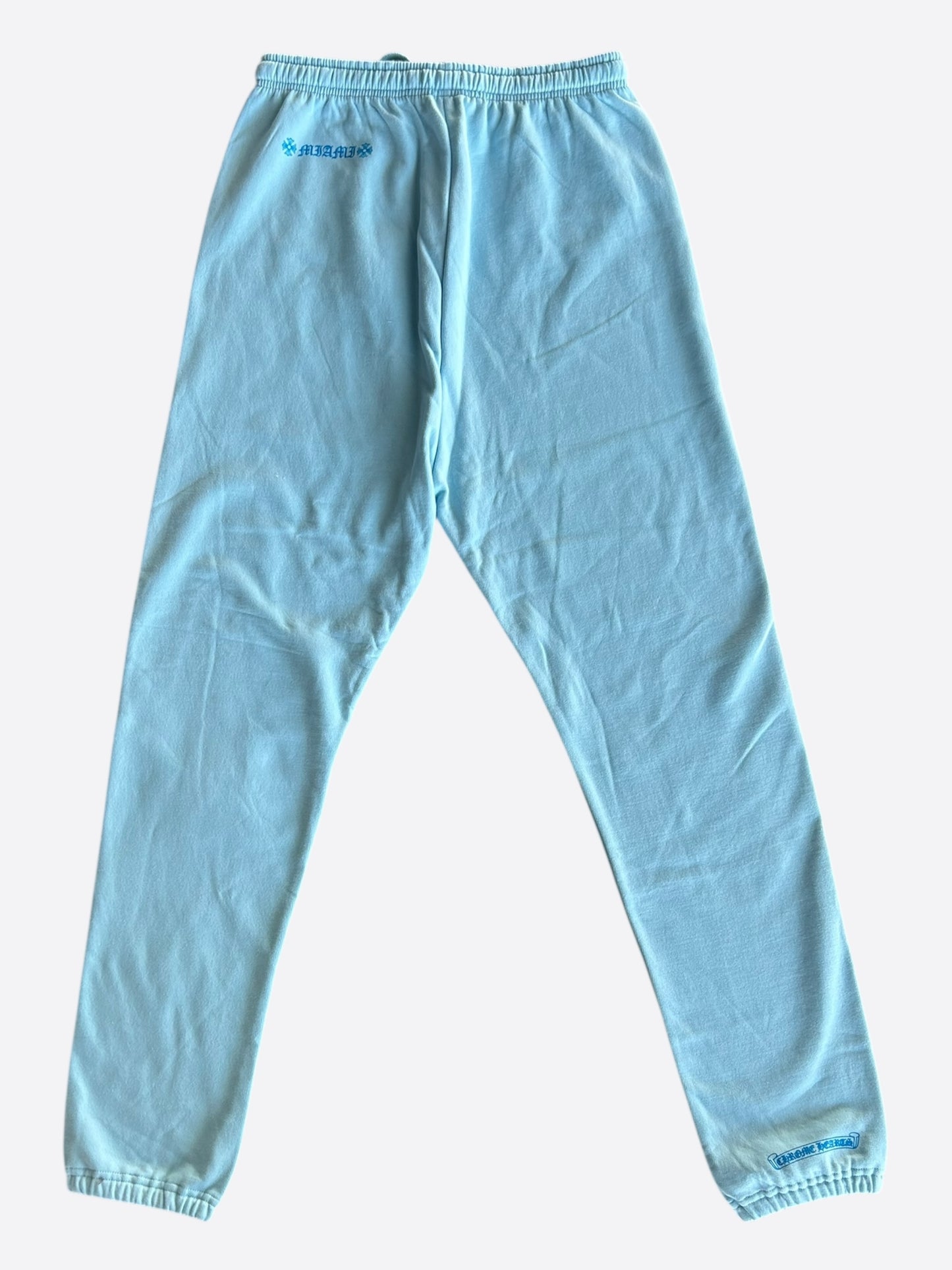 Chrome Hearts Blue Miami Art Basel Exclusive Sweatpants