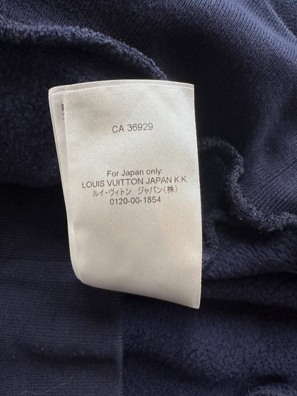 Louis Vuitton Navy Tuffetage Print Sweater