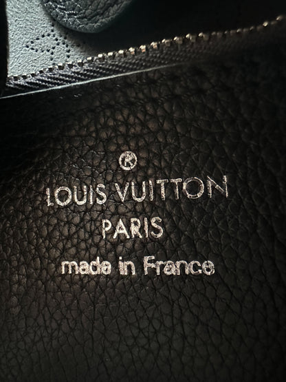 Louis Vuitton Black Mahina Monogram Carmel Bag