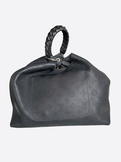 Louis Vuitton Black Mahina Monogram Carmel Bag