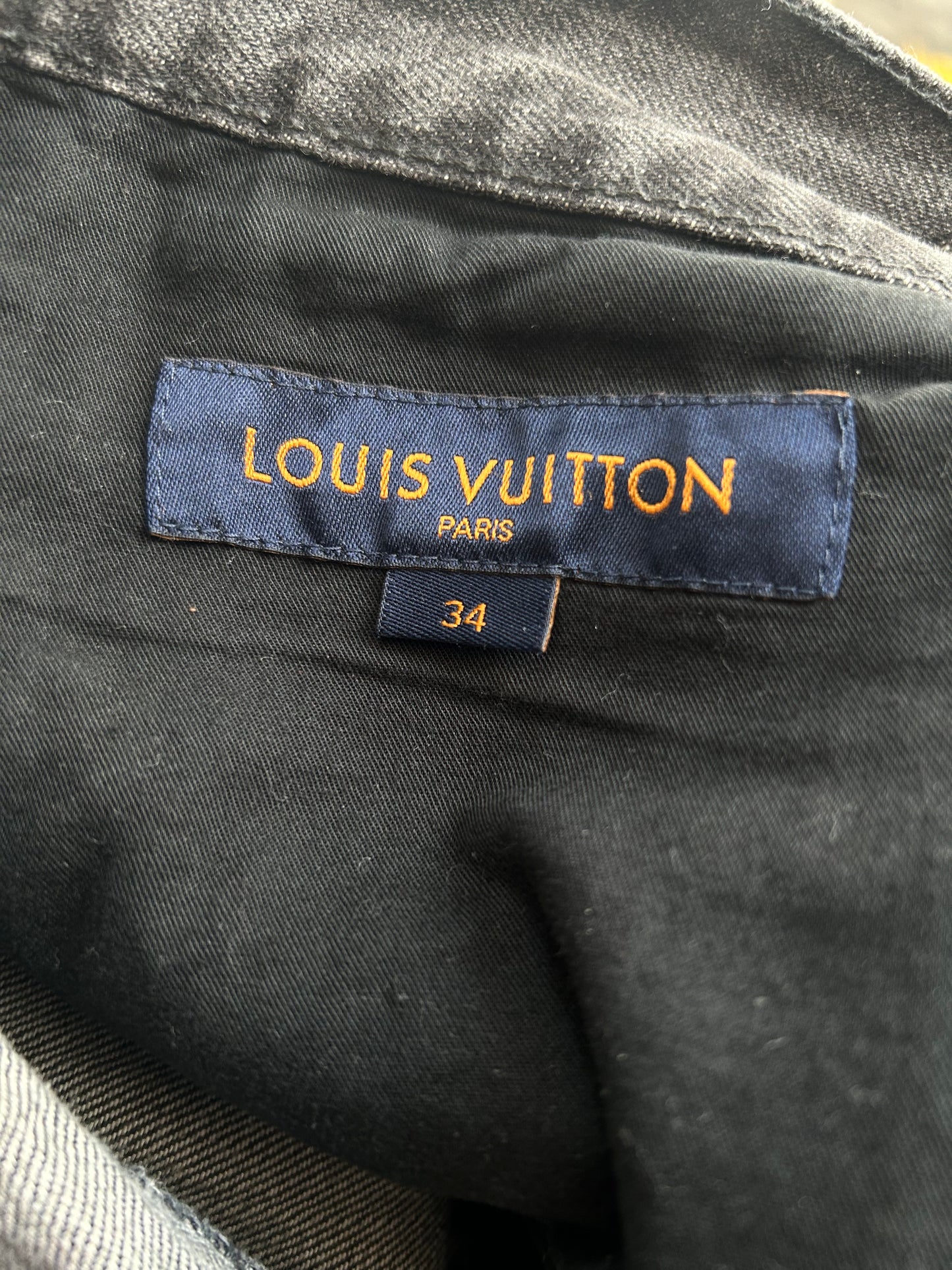 Louis Vuitton Nigo Grey Giant Damier Monogram Jeans