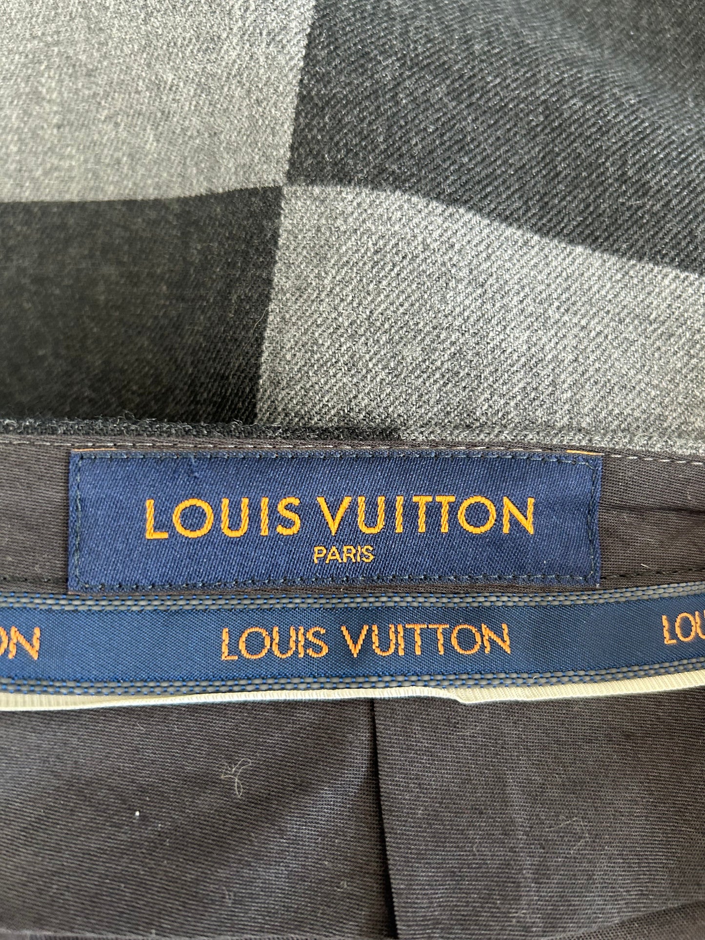 Louis Vuitton Nigo Grey Damier Trousers