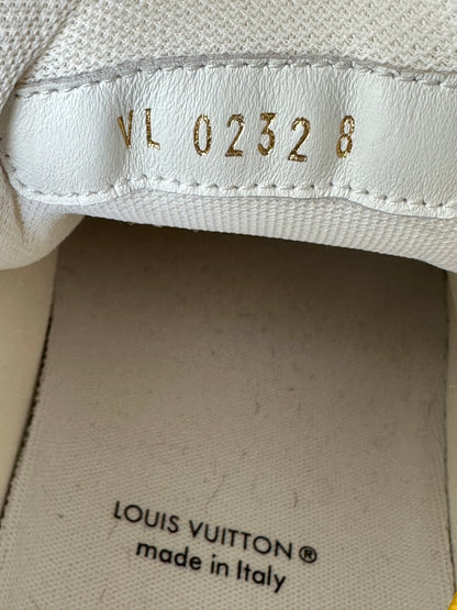 Louis Vuitton Yellow & White Monogram Trainers