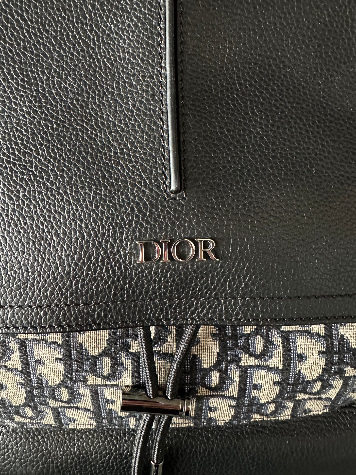 Dior Beige Oblique Motion Backpack