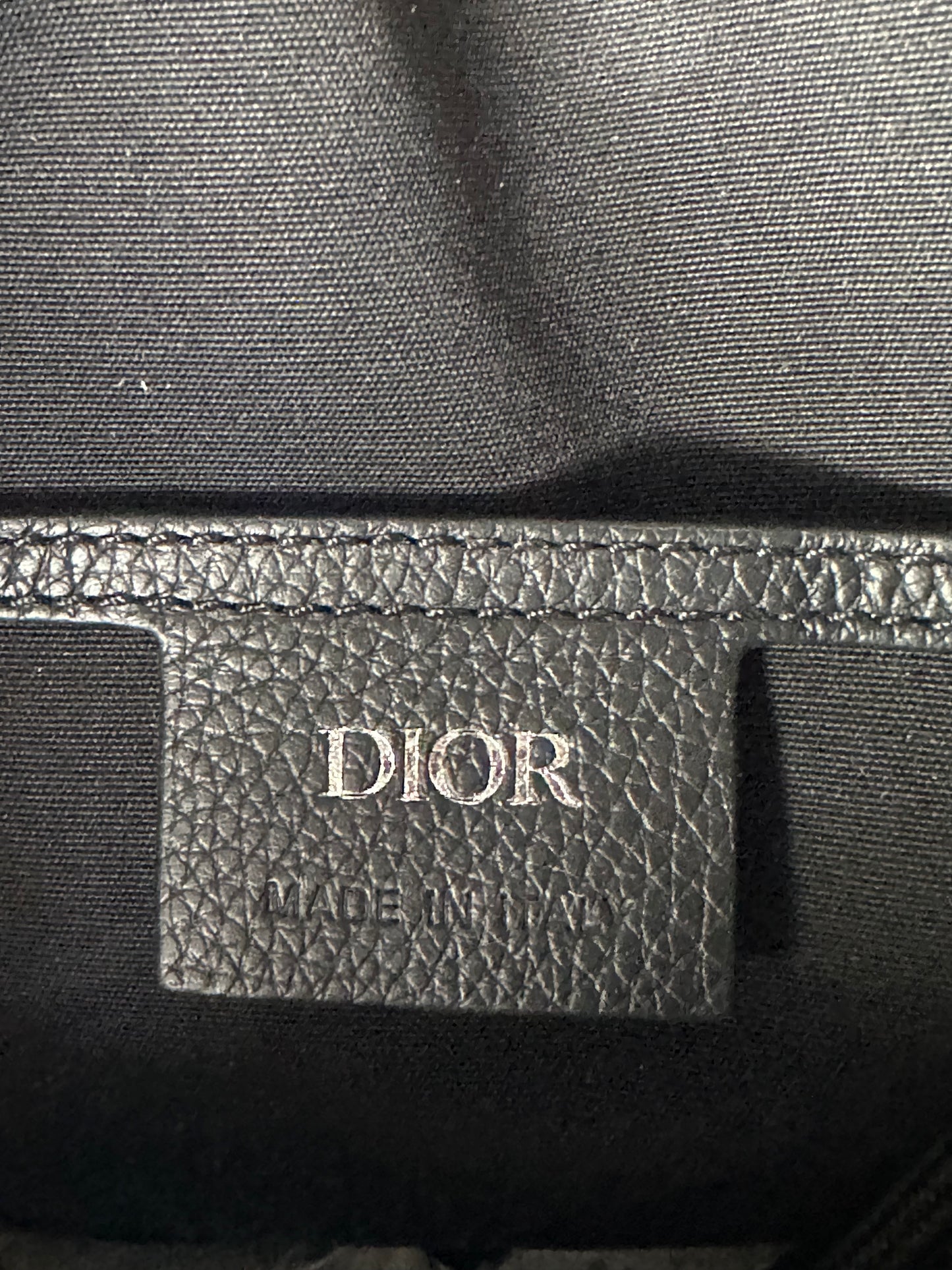 Dior Beige Oblique Motion Backpack
