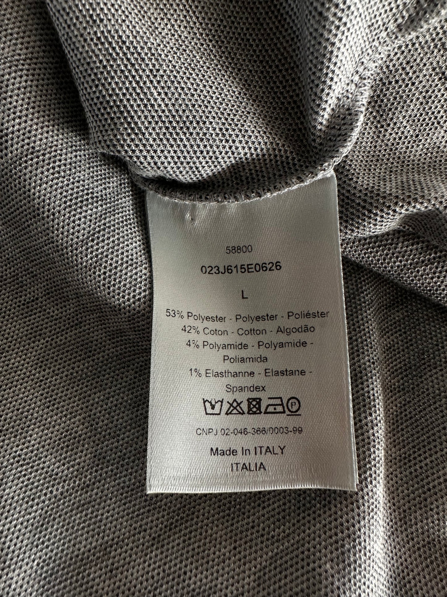 Dior Daniel Arsham Grey Oblique T-Shirt
