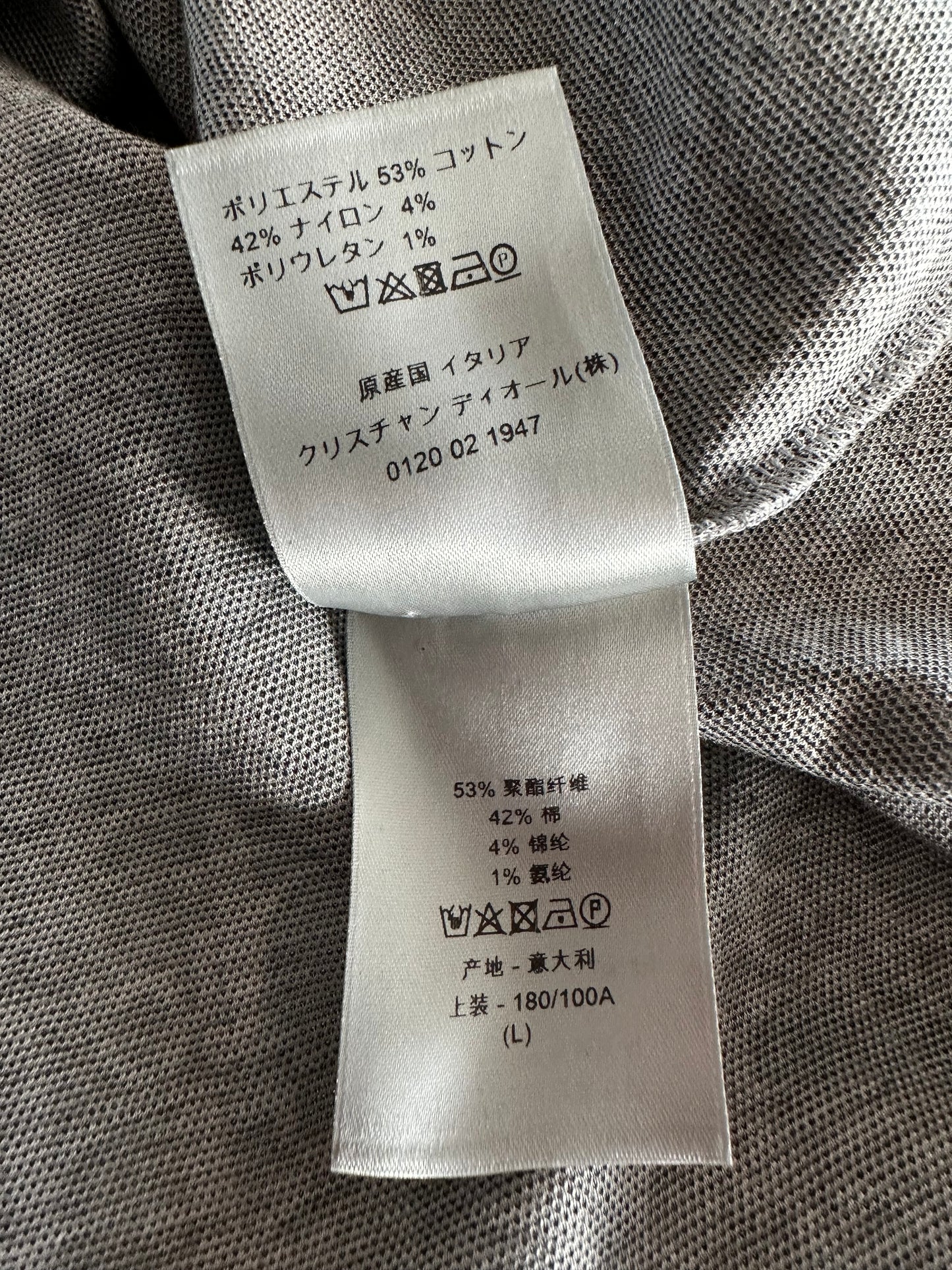 Dior Daniel Arsham Grey Oblique T-Shirt