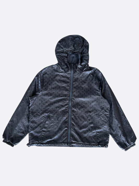 Louis Vuitton Navy Monogram Reversible Windbreaker