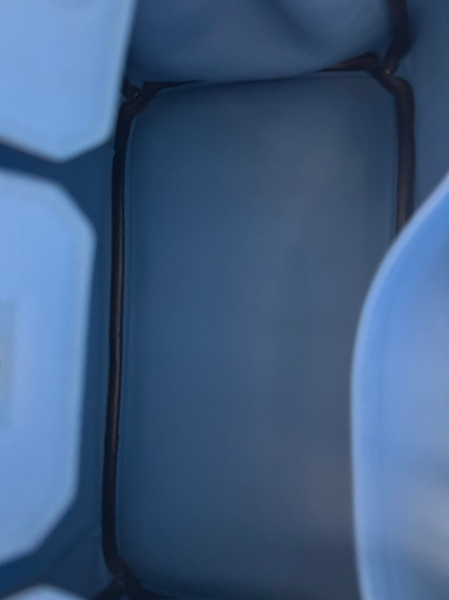 Hermes 0F Bleu Frida Swift Birkin 25