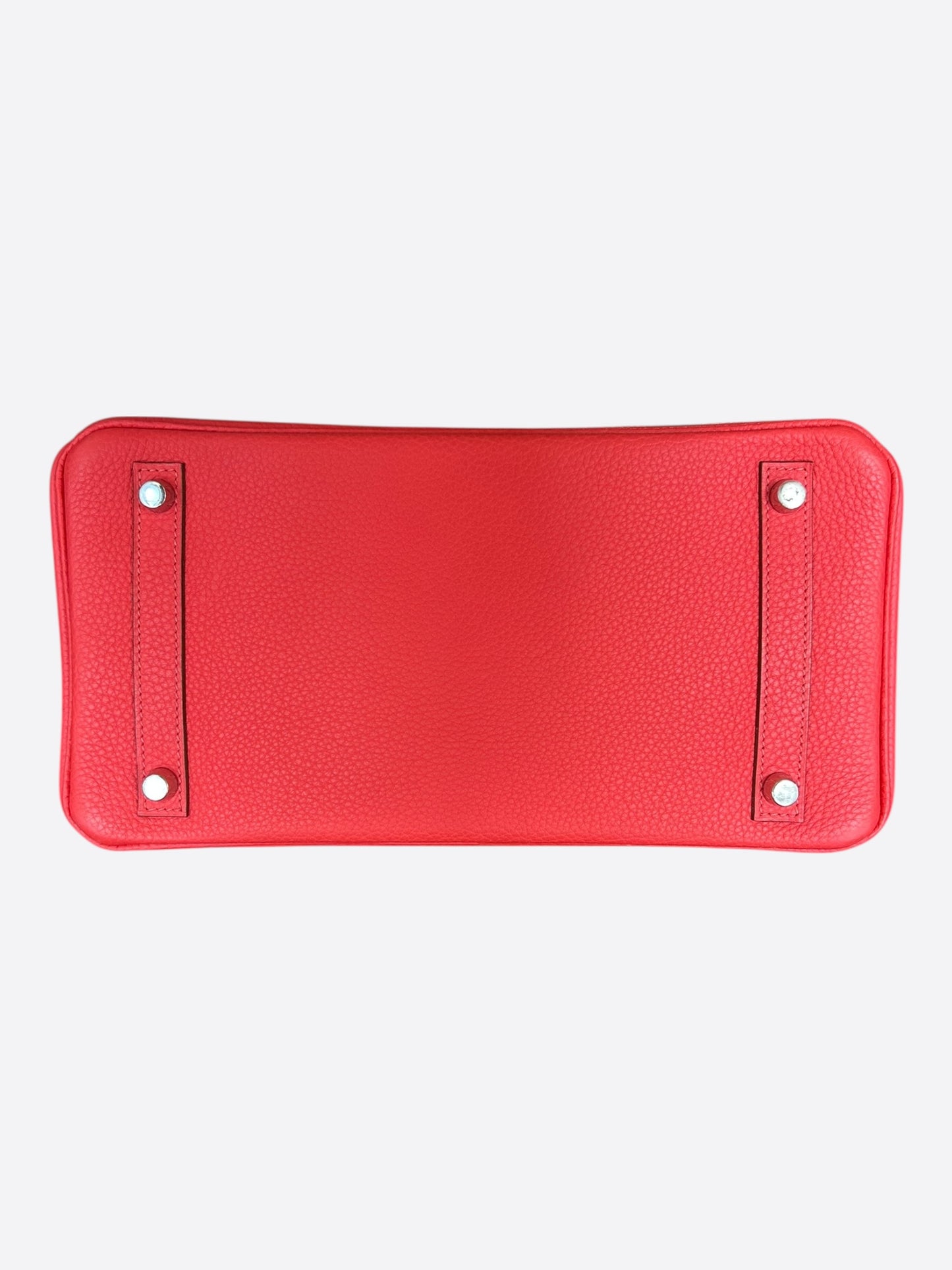 Hermes Watermelon & Palladium Togo Birkin 30