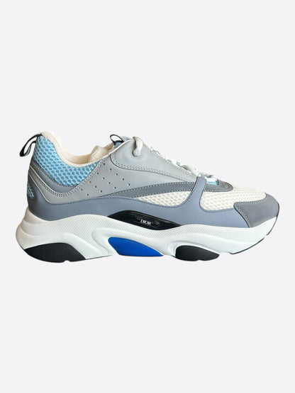 Dior Grey & Blue B22 Sneakers