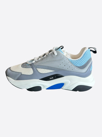 Dior Grey & Blue B22 Sneakers
