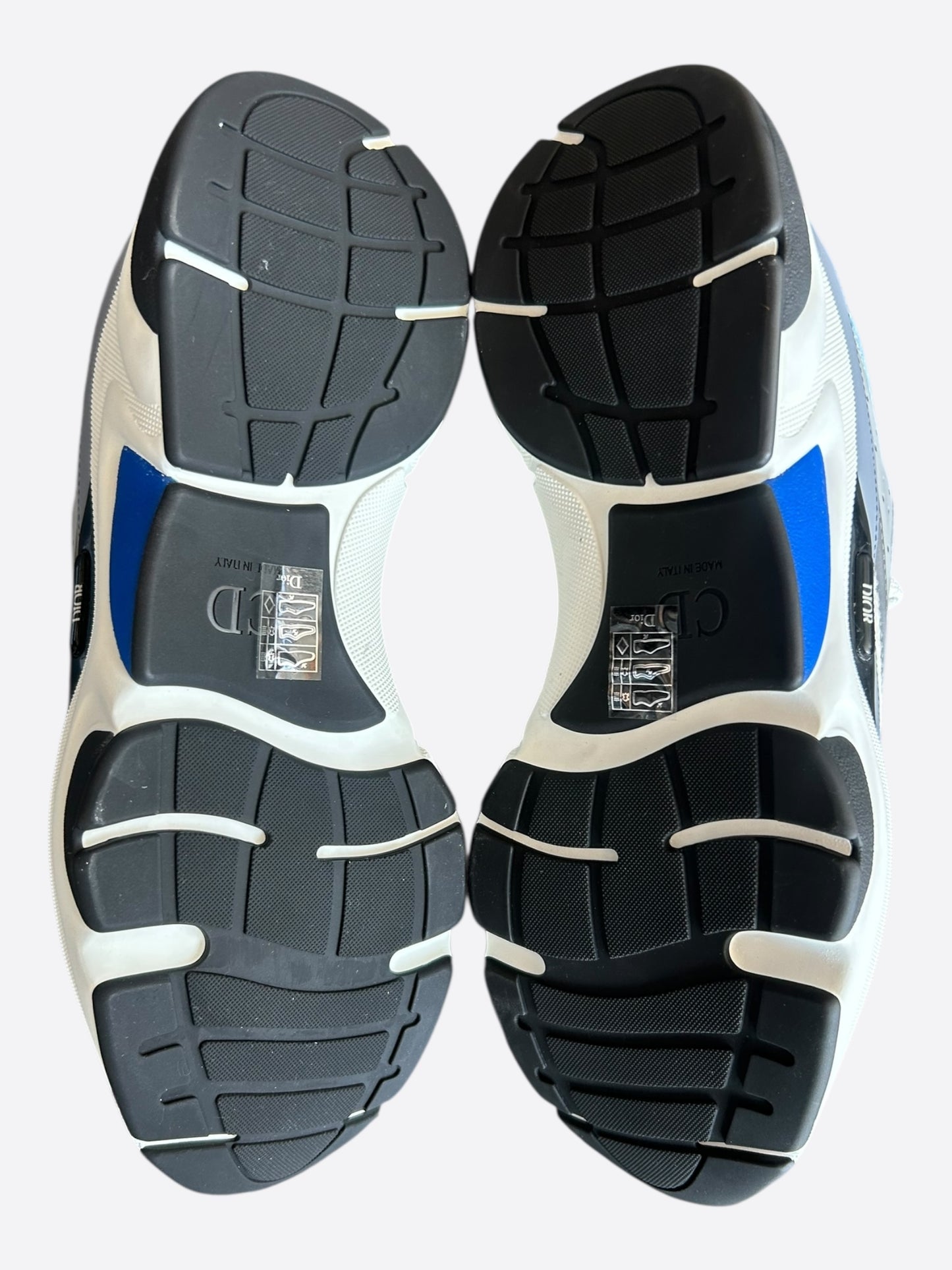 Dior Grey & Blue B22 Sneakers