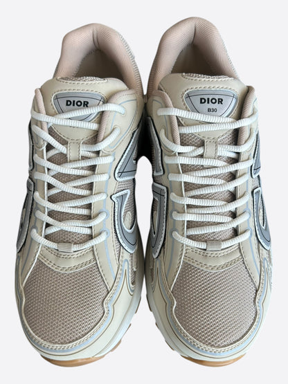 Dior Beige & White B30 Sneakers