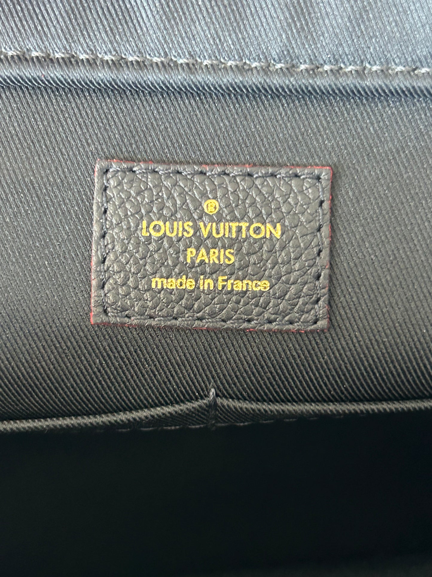 Louis Vuitton Navy Monogram Empreinte Sully PM