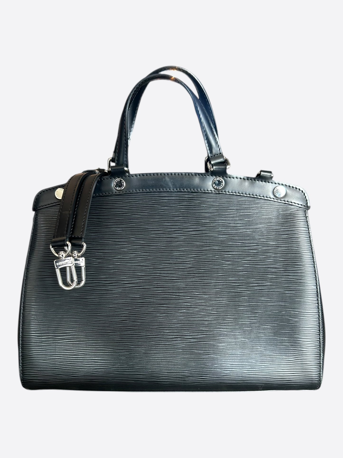 Louis Vuitton Black EPI Brea Tote Bag