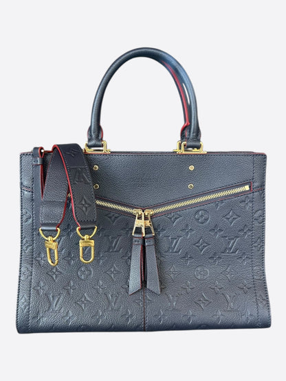 Louis Vuitton Navy Monogram Empreinte Sully PM