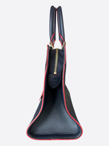 Louis Vuitton Navy Monogram Empreinte Sully PM