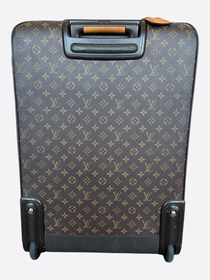 Louis Vuitton Brown Monogram Pegasse 65