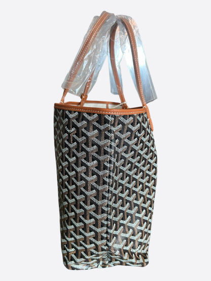 Goyard Black & Brown St. Louis Tote Bag