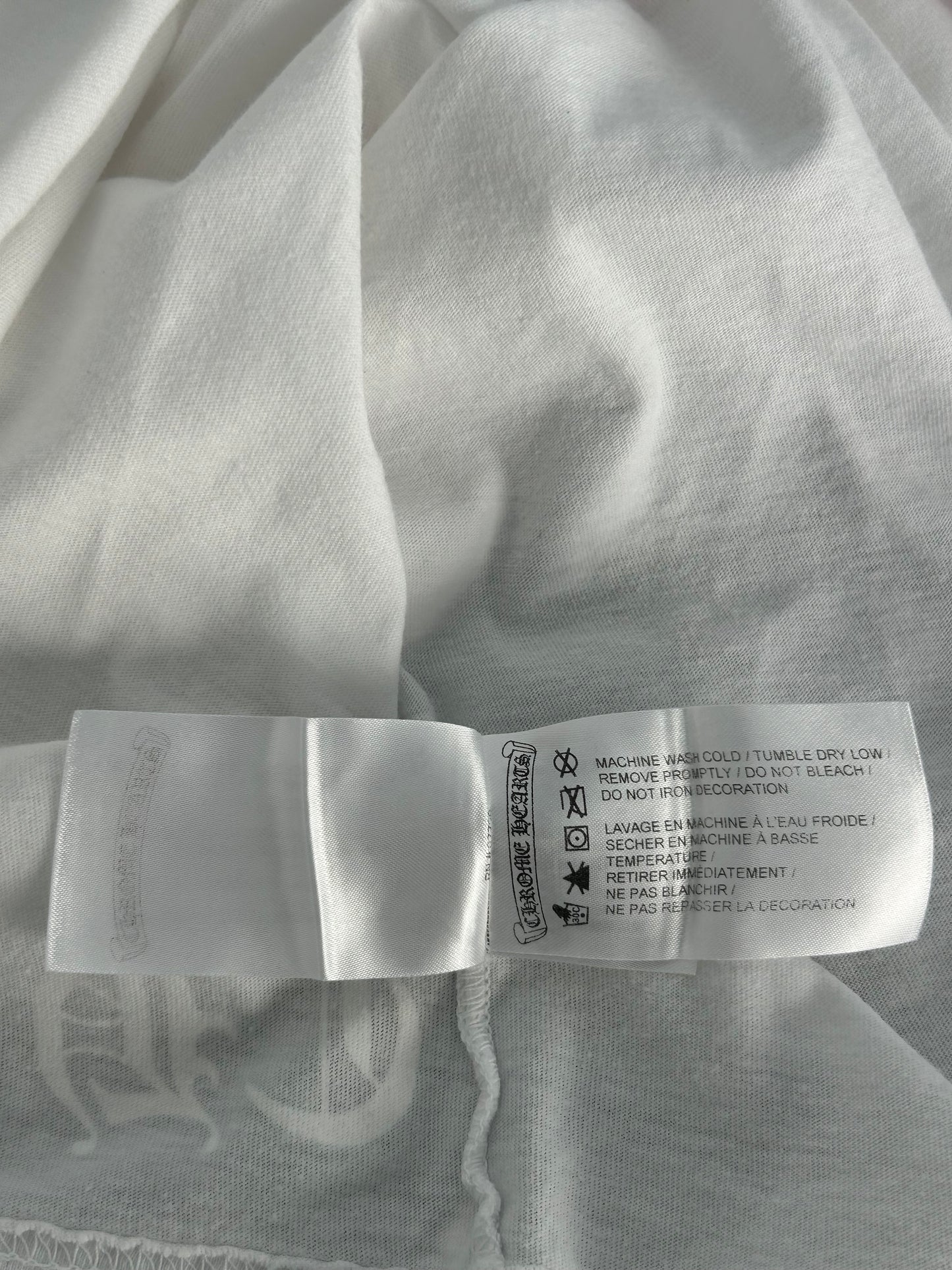 Chrome Hearts White & Pink Made In Hollywood T-Shirt