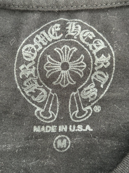 Chrome Hearts Black Camouflage Horseshoe Logo T-Shirt