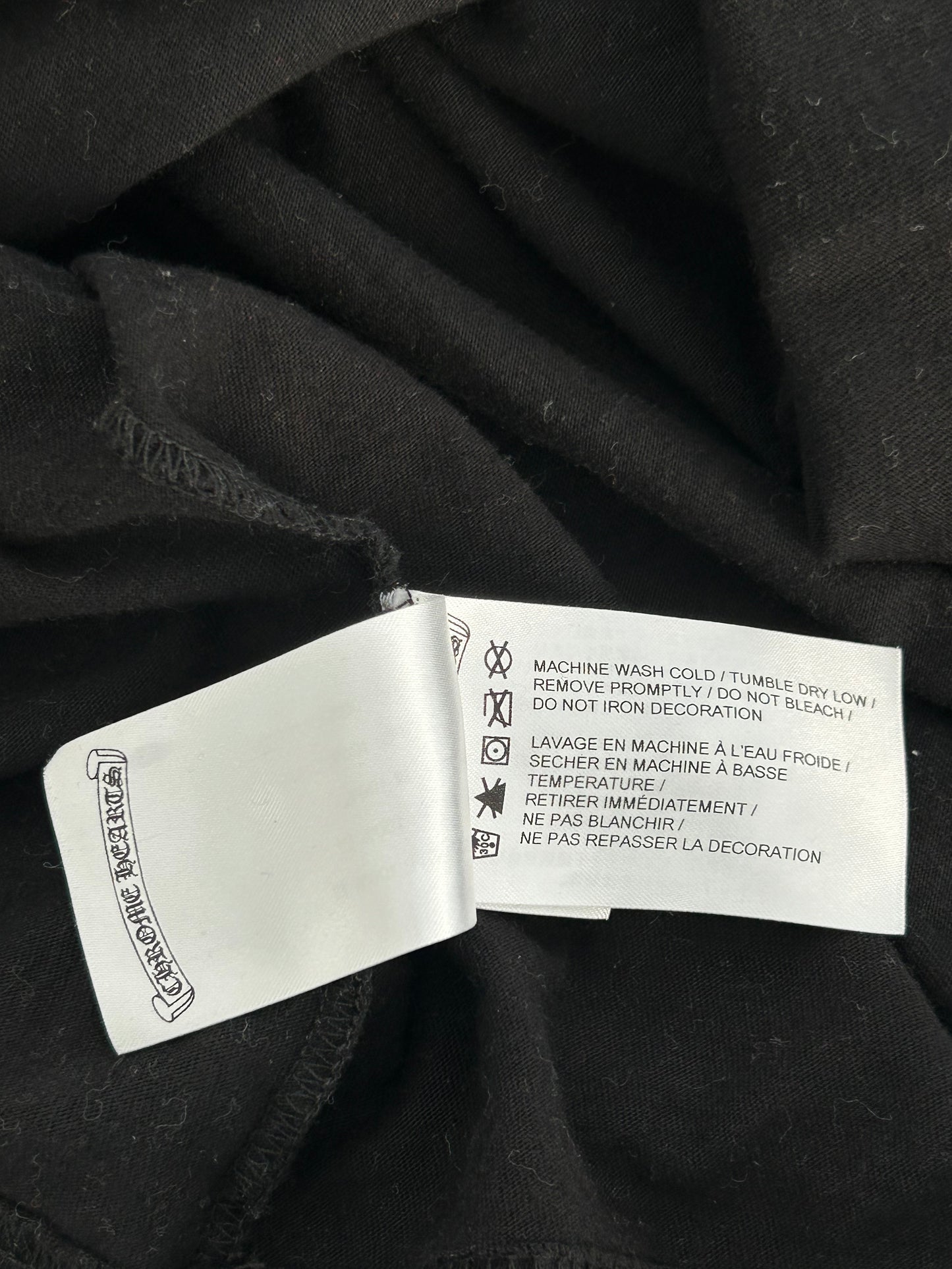 Chrome Hearts Black Camouflage Horseshoe Logo T-Shirt